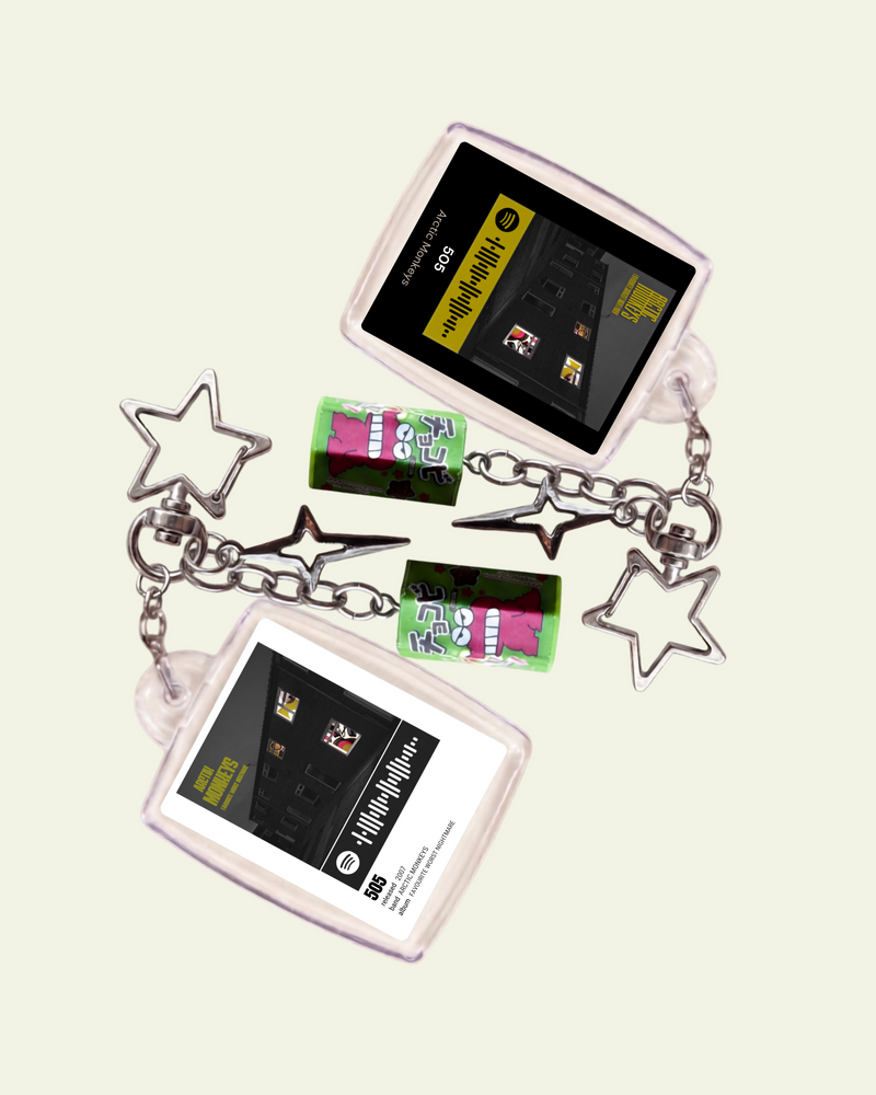 Spotify code keychain